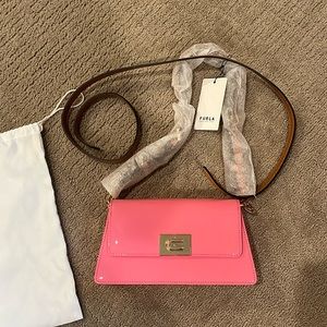 Furla Patent Leather Shoulder Bag